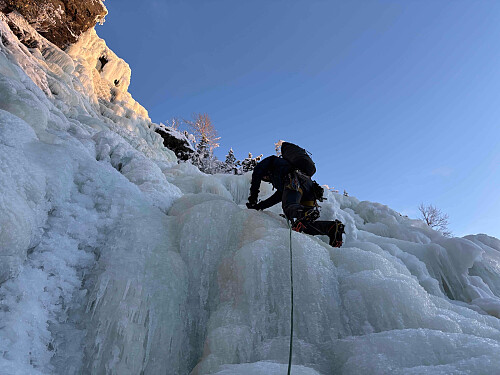 Jesper i gang på andre lengde