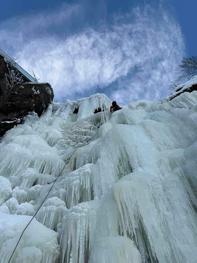Eg på siste lengde, som var underholdande i dag!