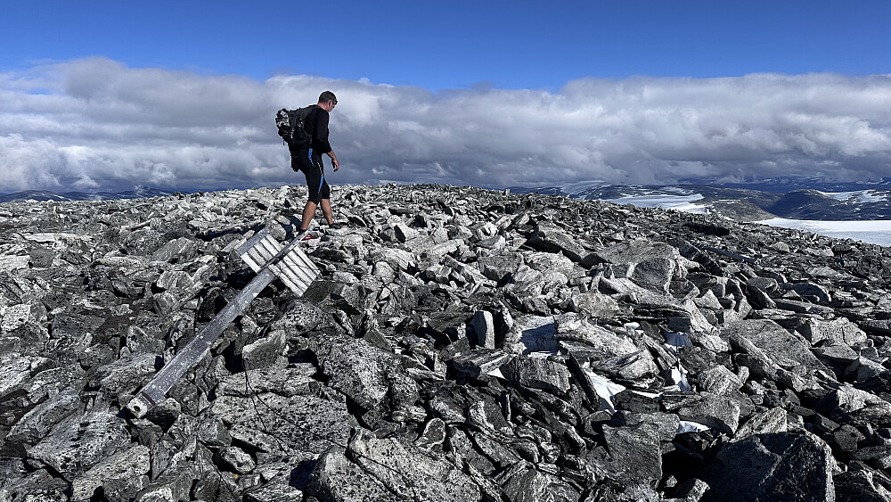 Gamle merkinger på Sætrefjellet 1893 moh