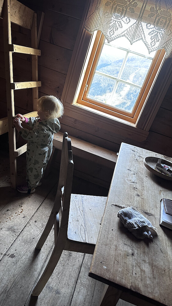 Og vi skulle vaske litt! 