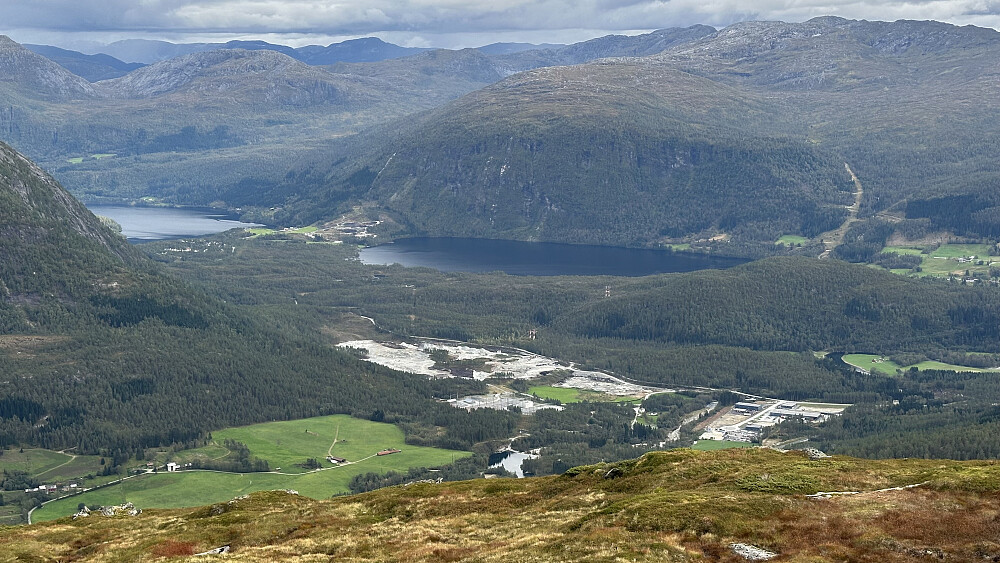 Viser godt i terrenget utbygging av Sunnfjord sin industripark 