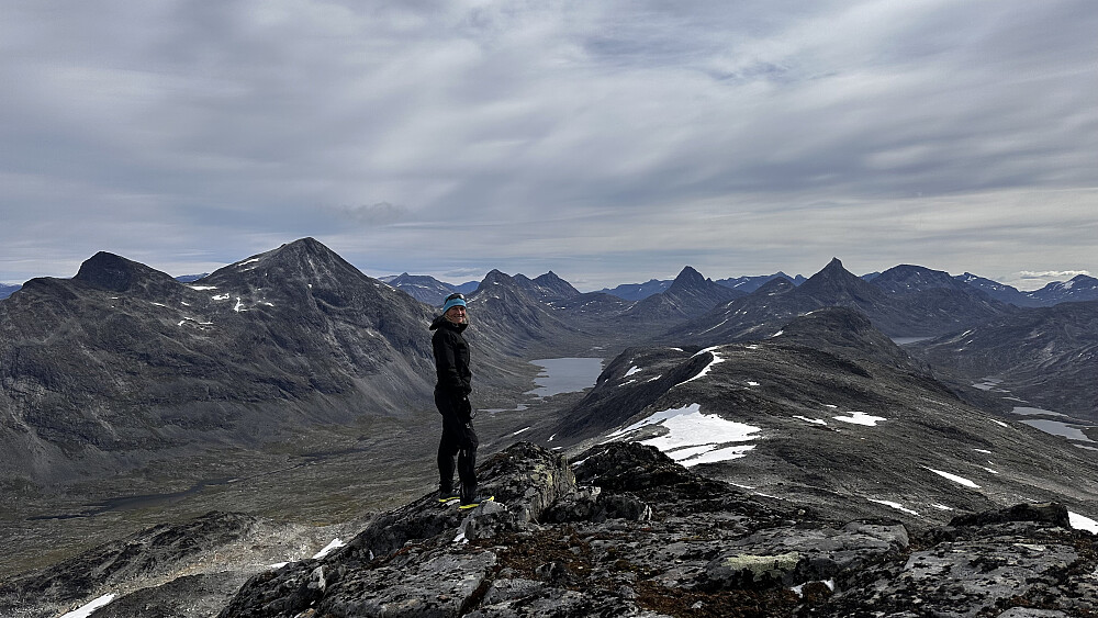 Så magisk fint å russle over ryggene opp til ein og fleire nye topper 