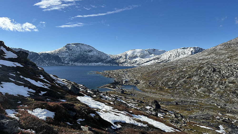Mot Vermevatnet 1186 - 1181 moh