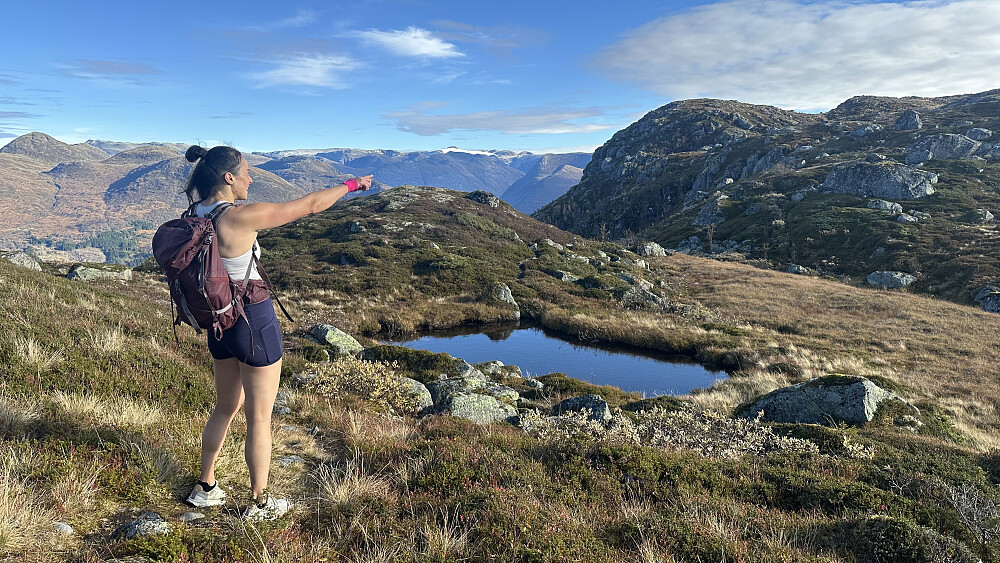 Mot toppen av Orkja
