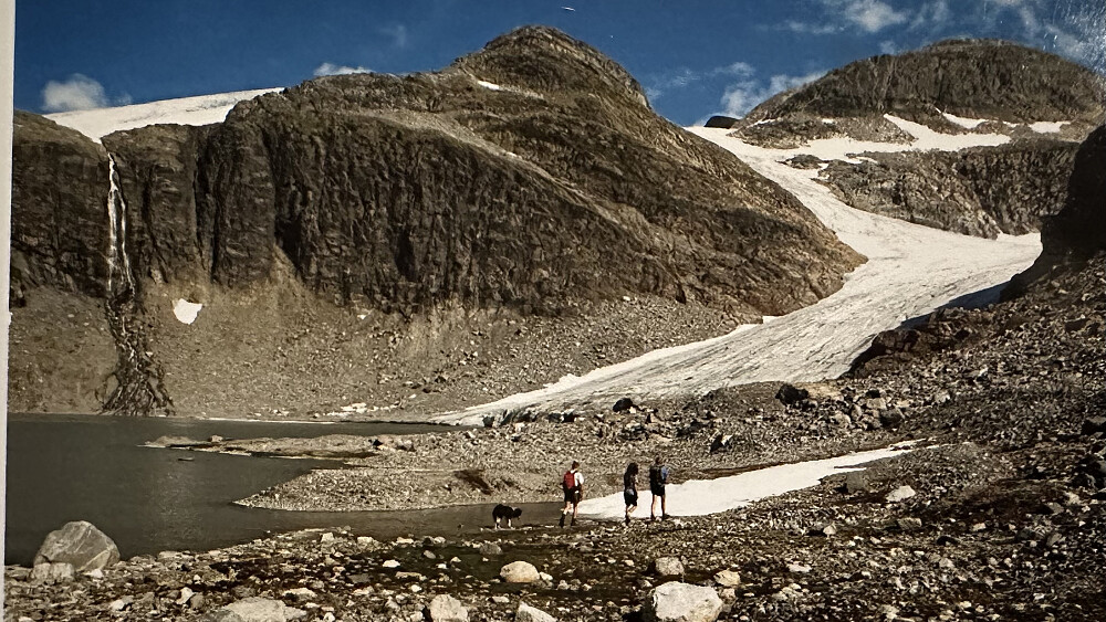 Sollibotnen 2013 Isen går heilt i vatnet.