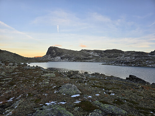 Solnedgang mot Ljøtebotnberget