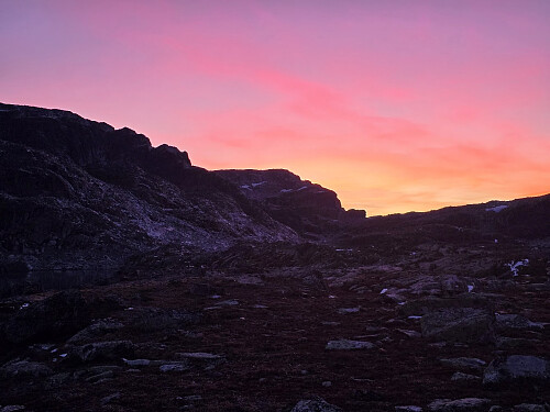 Vestover i solnedgang - dag 2