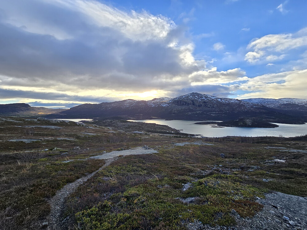 Vel oppe i lia nå