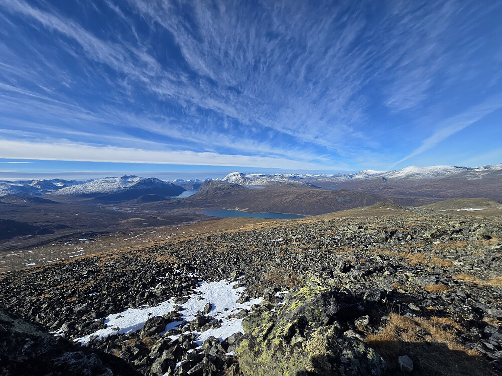 1.700 moh og utsikten er "stunning"
