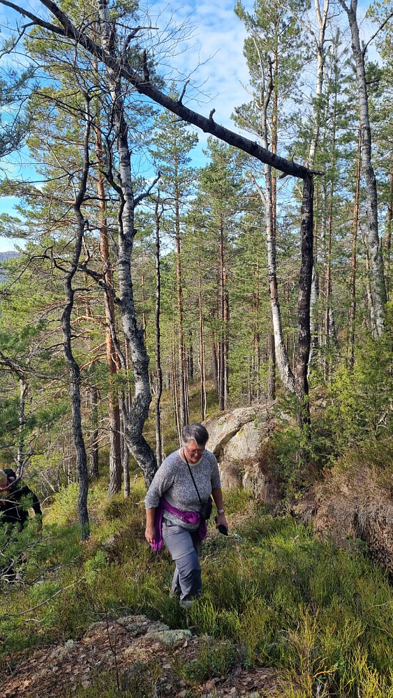 Sissel gikk gjennom porten