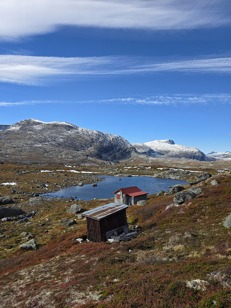 Utsikt fra hytta sør for Litlehaugen