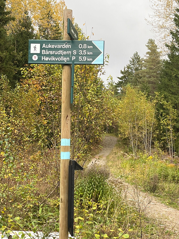 Veien sluttet her