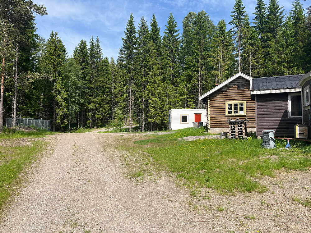 Ca halvveis og ferdig med «stien» tversover