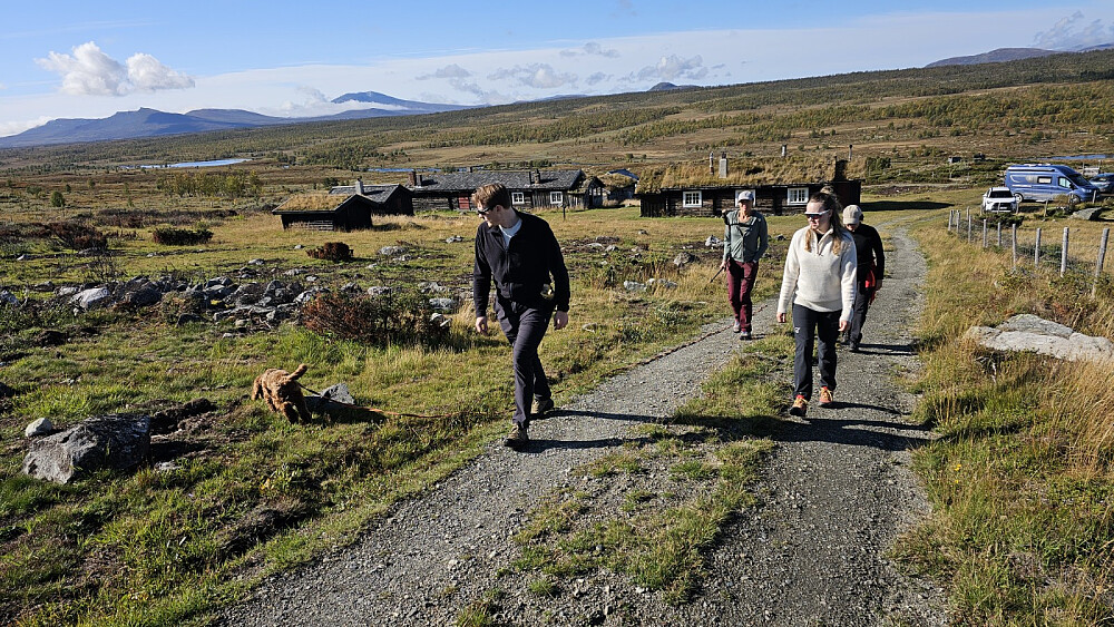 Turstart på setra
