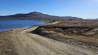Orkelsjøen og mot Storokelhøa. Jeg må komme tilbake hit på toppjakt senere en gang