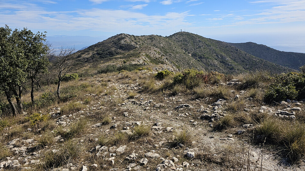 Tilbake mot radaren på hovedtoppen