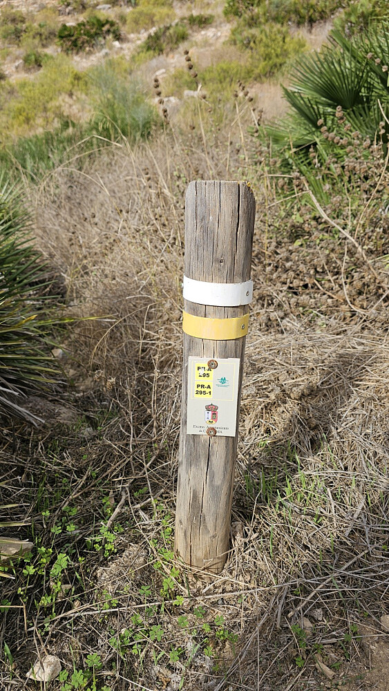 Veldig tydelig og merket sti
