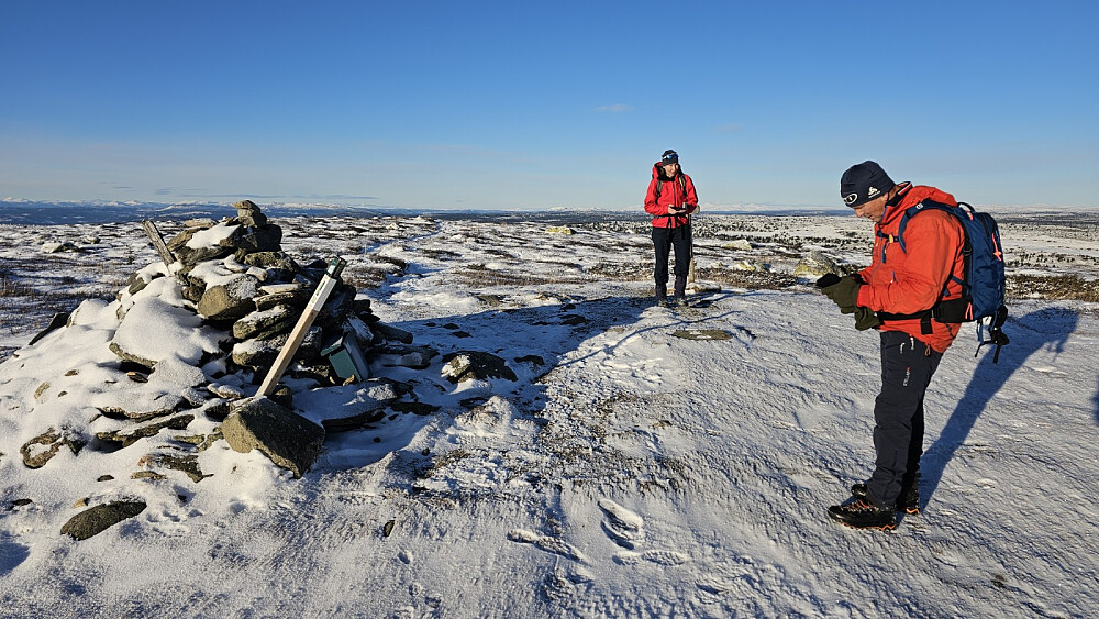 Hitfjellet ble turens høyeste punkt