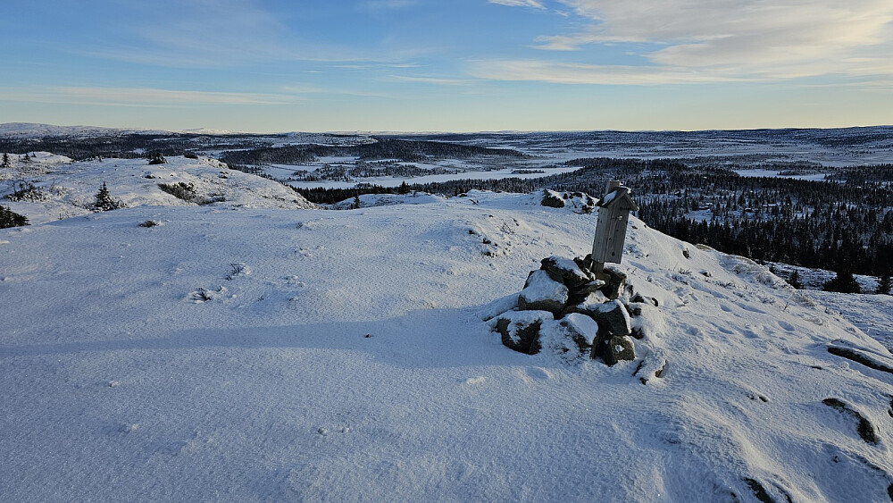 Fra Skinnfjellet Søndre og sydover