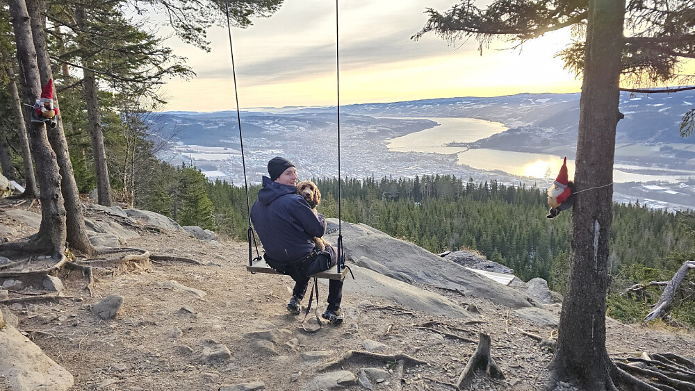 Pause på utkikkspunktet