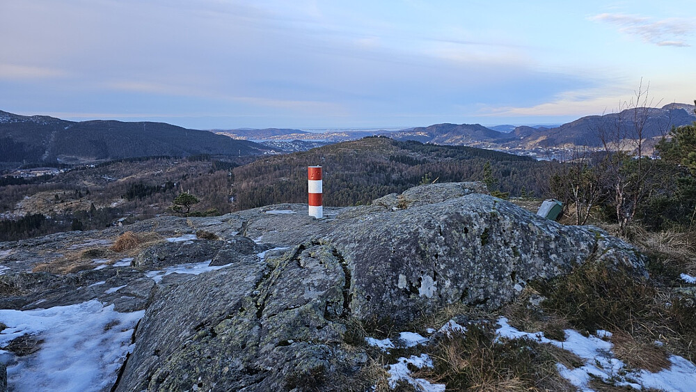 Markering på toppen