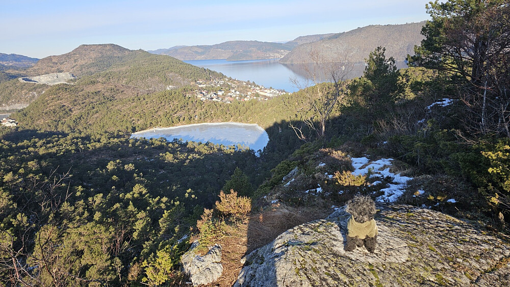 Flott utsikt til alle kanter