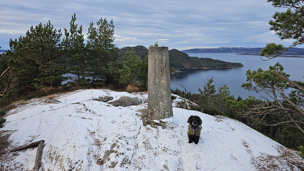 Markering på høyeste punkt