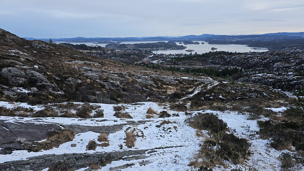 Tilbakeblikk litt oppe i lia