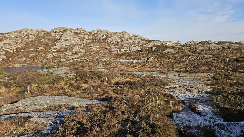 Sola varmet og livet var bra
