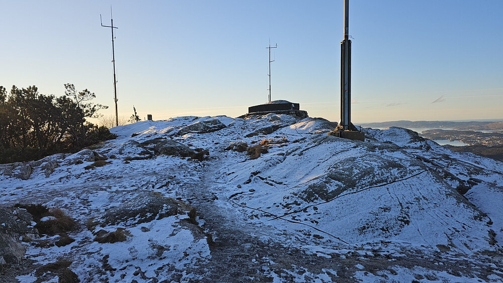 Toppen på Lyderhorn