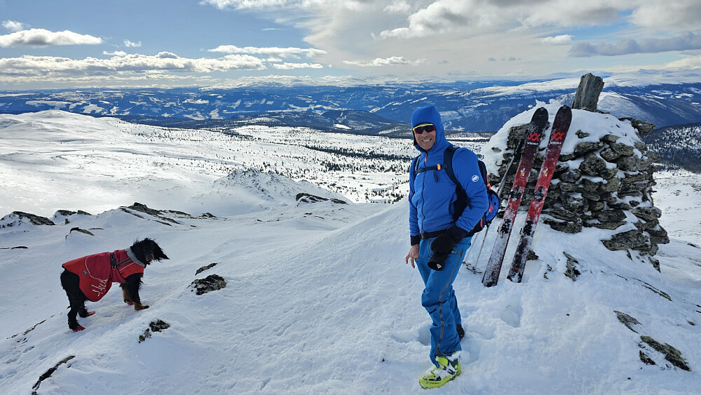 Turens første topp ble Digervardin