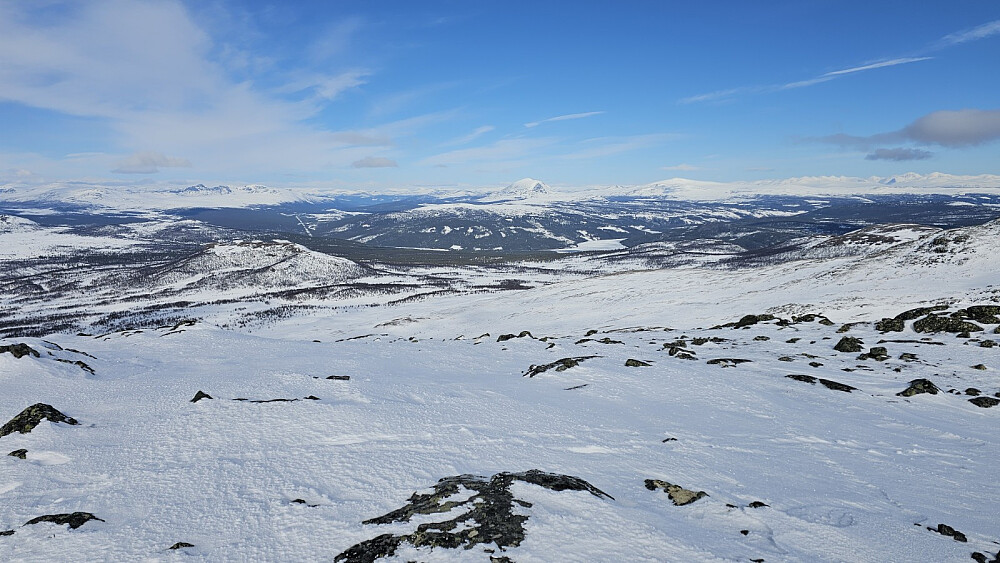 Mot Heidalsmuen hvor vi var forrige lørdag