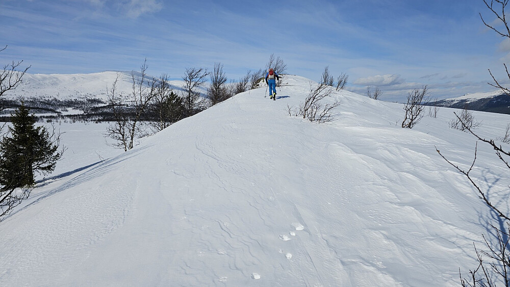 Vi la turen over denne lille navnløse kulen på tur bort til fjellet