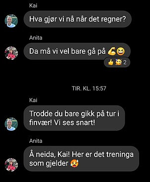 Ikke alle hadde troa på tur i dag 