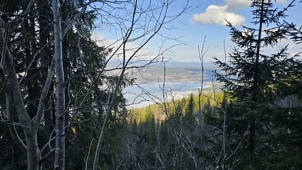 Tilbakeblikk litt oppe i berget