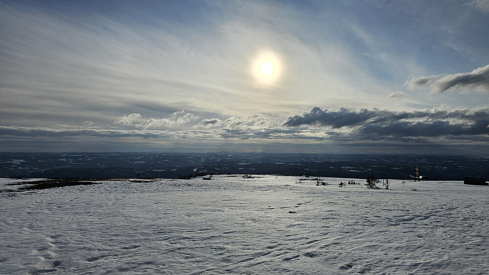 Flott på fjellet i kveld