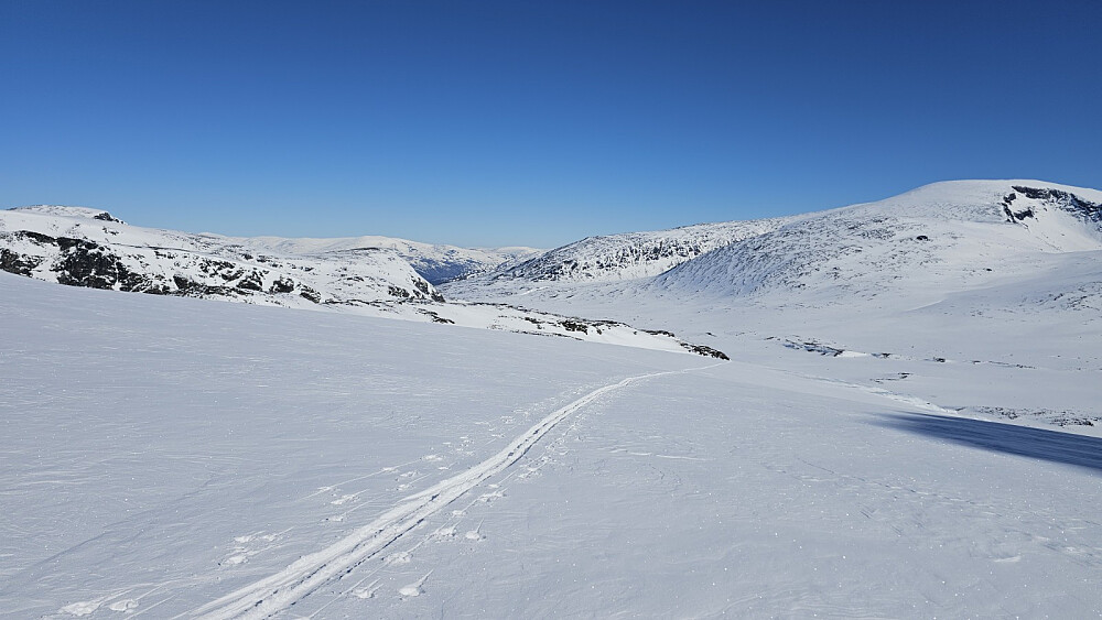 Tilbakeblikk ned sporet vårt
