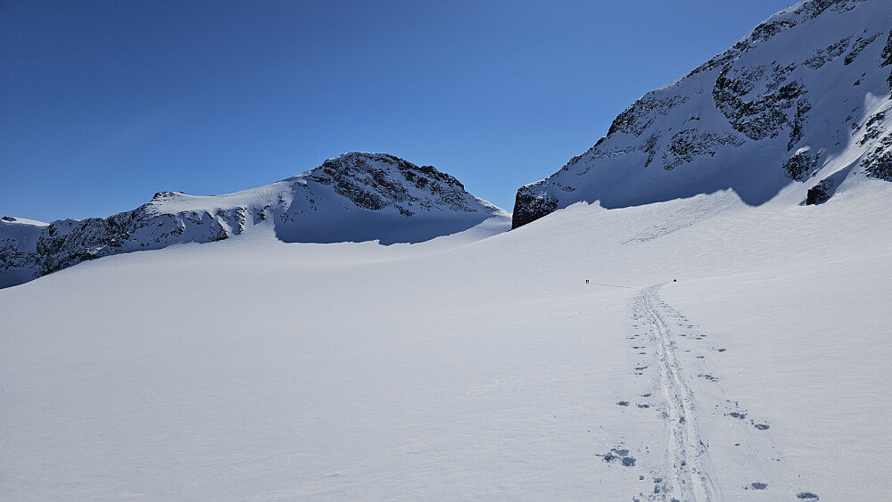 Litt spredning i feltet ble det da jeg overhode ikke hadde gli pga kladder under fellene