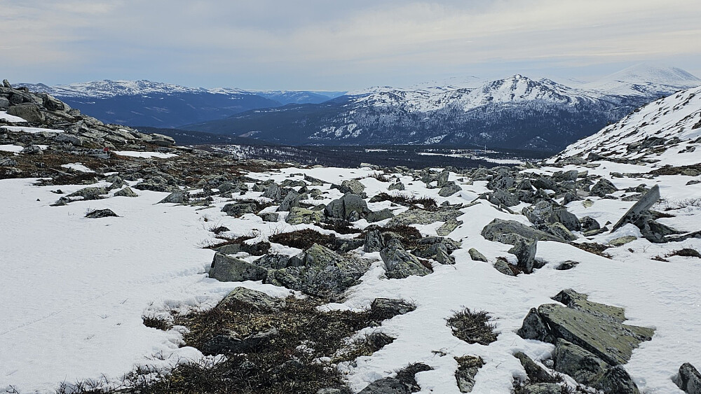 Vi valgte en annet rute på returen, for å komme i le av vinden