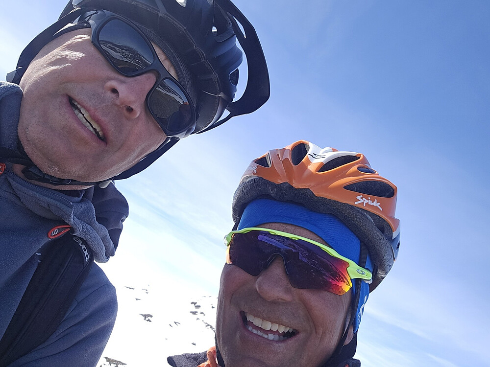 Fornøyde karer på Svartkampen