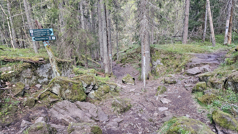 Bra skiltet og merket