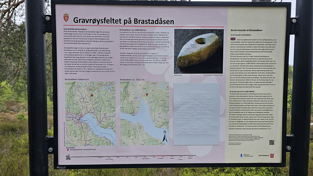På returen svingte jeg innom gravfeltet