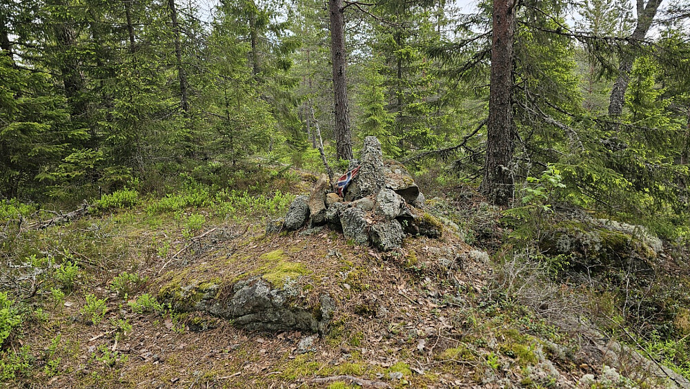 Markering på kommunetoppen