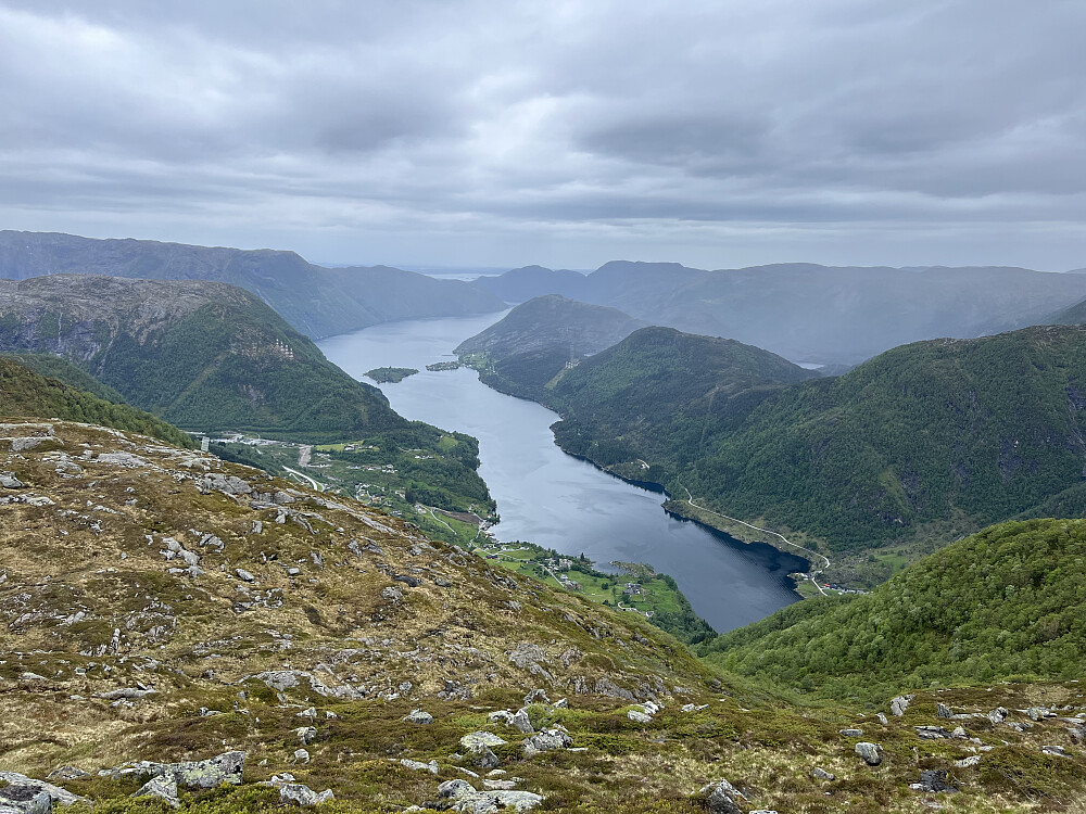 Haugsværfjorden sett fra Fjellet