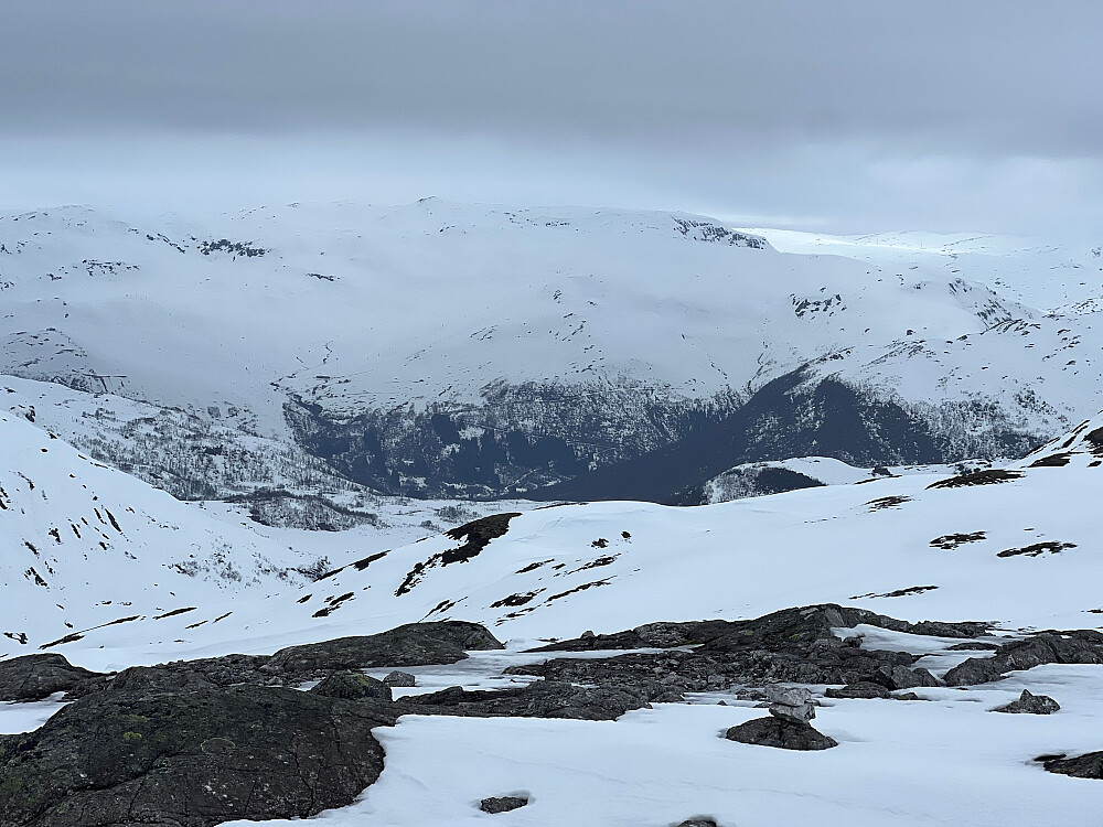 Utsikt fra toppen av Valafjellet