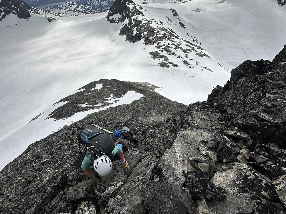 Den grønne trekanten. Helt kurrant ut mot venstre/høyre i bildet