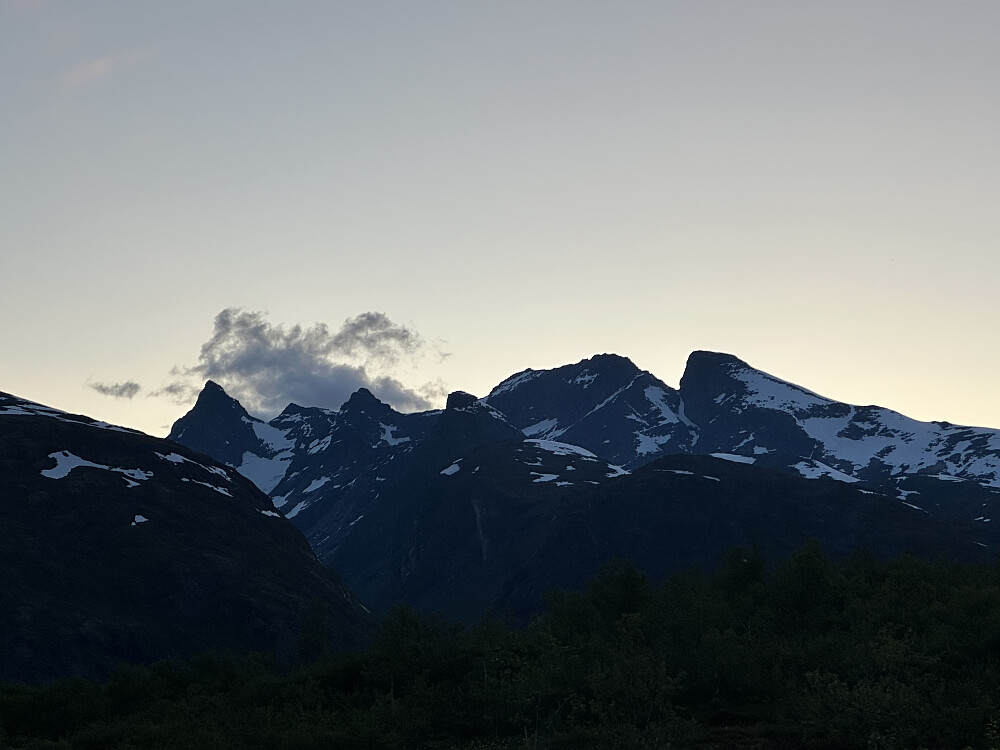 Gjengen i munningen ved Fleskedalen