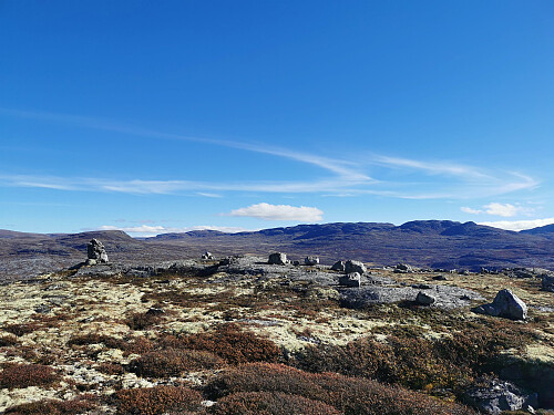 Toppen av Nuhaugane, 1211 moh.