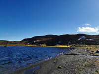 Passerer Trollavatnet 1280 moh.
