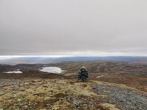 Toppen av Skinfjellet, 1359 moh.